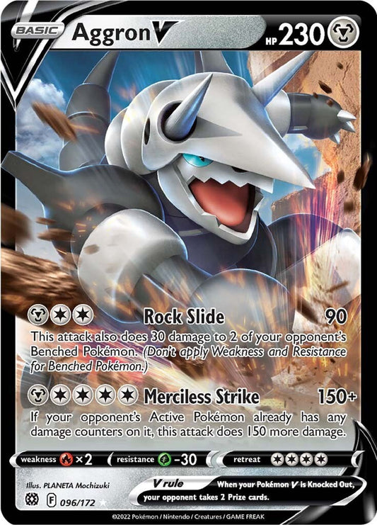 Aggron V - SWSH09: Brilliant Stars