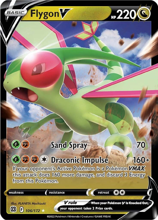 Flygon V - SWSH09: Brilliant Stars