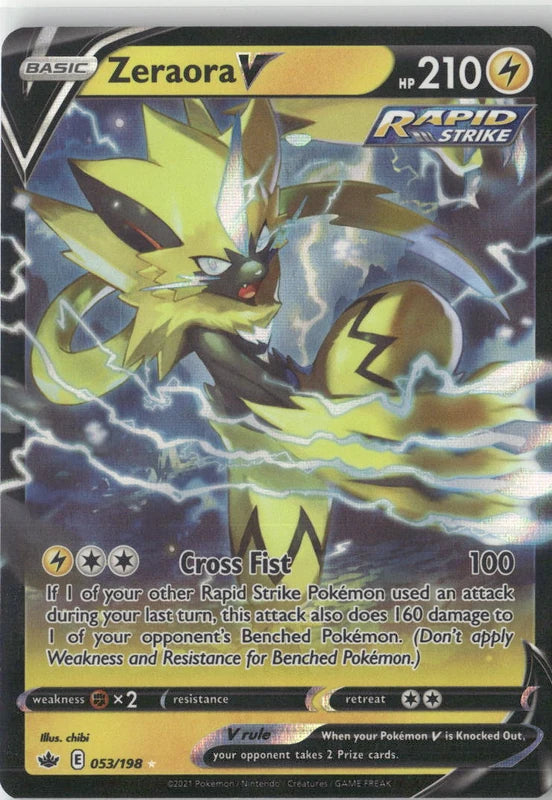 Zeraora V - SWSH06: Chilling Reign