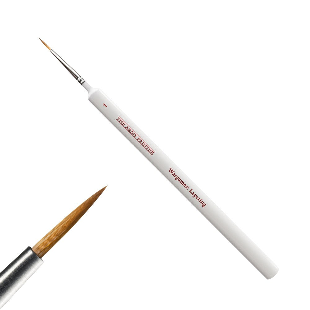 Army Painter - Brushes - Wargamer Brush - Layering
