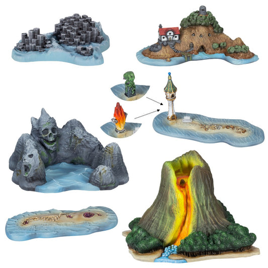 MANTIC DIRECT Armada -  Scenery Pack Fantasy Terrain