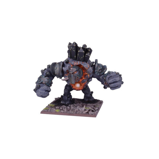 MANTIC DIRECT Kings of War -  Abyssal Dwarf Greater Obsidian Golem