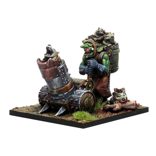 MANTIC DIRECT Kings of War -  Goblin Mawpup Launcher