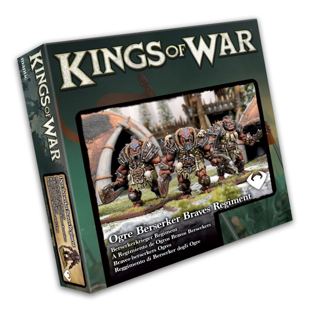 MANTIC DIRECT Kings of War -  Ogre Berserker Braves Regiment