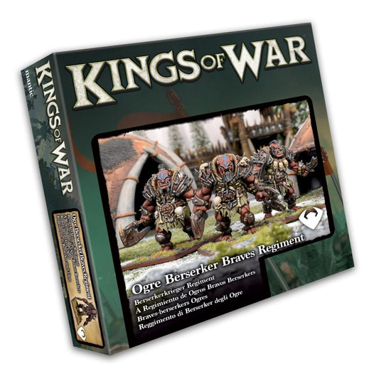 MANTIC DIRECT Kings of War -  Ogre Berserker Braves Regiment