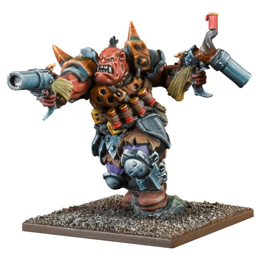 MANTIC DIRECT Kings of War -  Ogre Boomer Sergeant