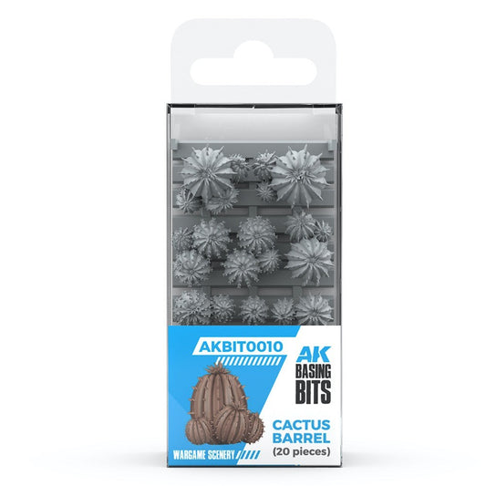 U2 AK Interactive - Basing Bits - Cactus Barrel - 20 Pieces
