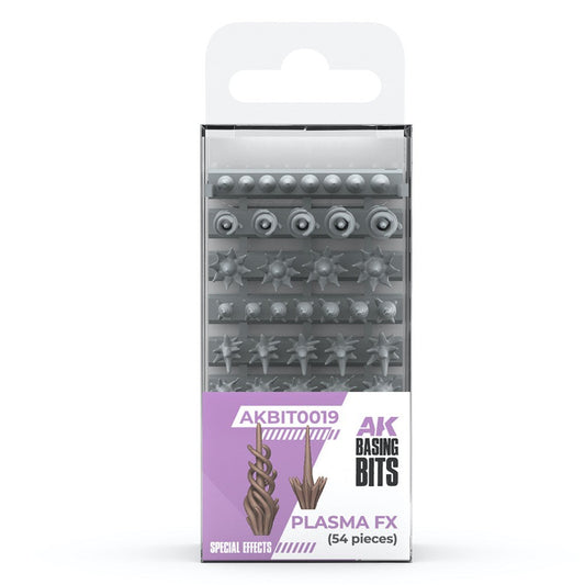 AK Interactive - Basing Bits - Plasma Fx - 54 Pieces