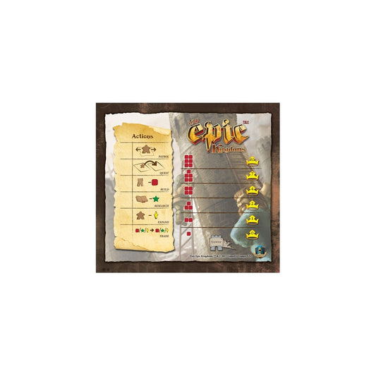 Tiny Epic - Kingdoms - Action Mat