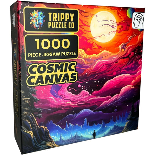 Trippy Puzzles - 1000 Piece Jigsaw Cosmic Canvas