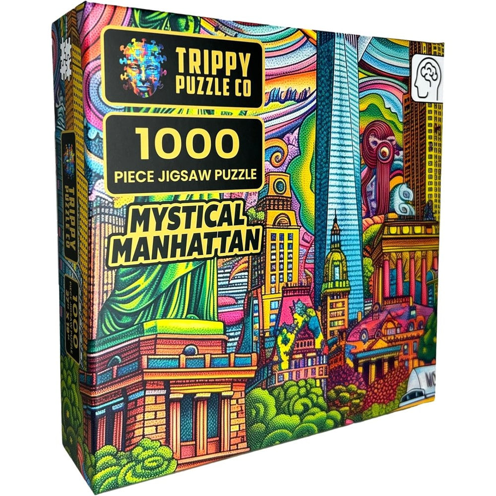 Trippy Puzzles - 1000 Piece Jigsaw Mystical Manhattan