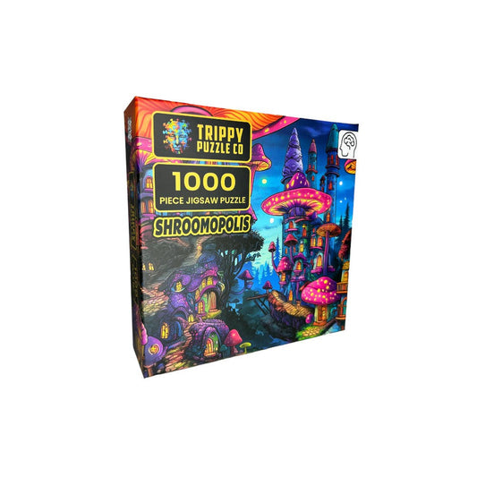 Trippy Puzzles - 1000 Piece Jigsaw Shroomopolis
