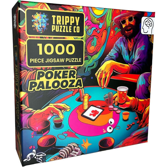Trippy Puzzles - 1000 Piece Jigsaw Poker Palooza