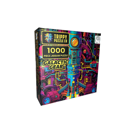 Trippy Puzzles - 1000 Piece Jigsaw Galactic Gear