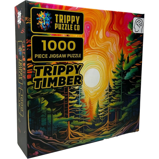 Trippy Puzzles - 1000 Piece Jigsaw Trippy Timber