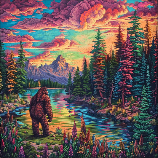 Trippy Puzzles - 300 Pce Wood Jigsaw Forest Fable