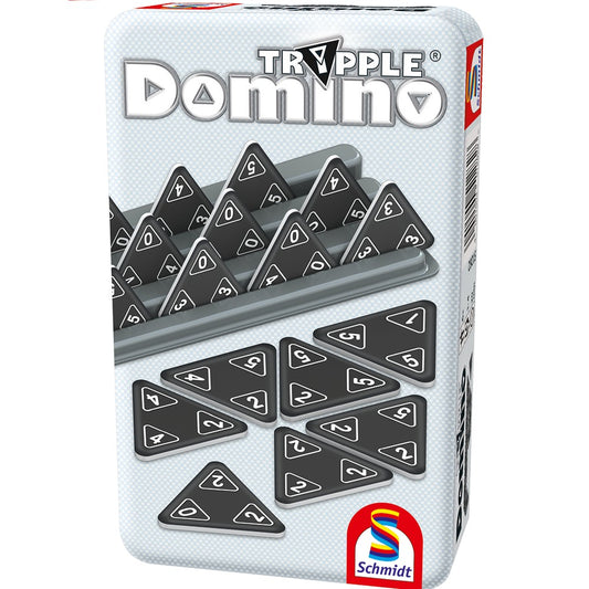 Tin Game Triple Dominoes