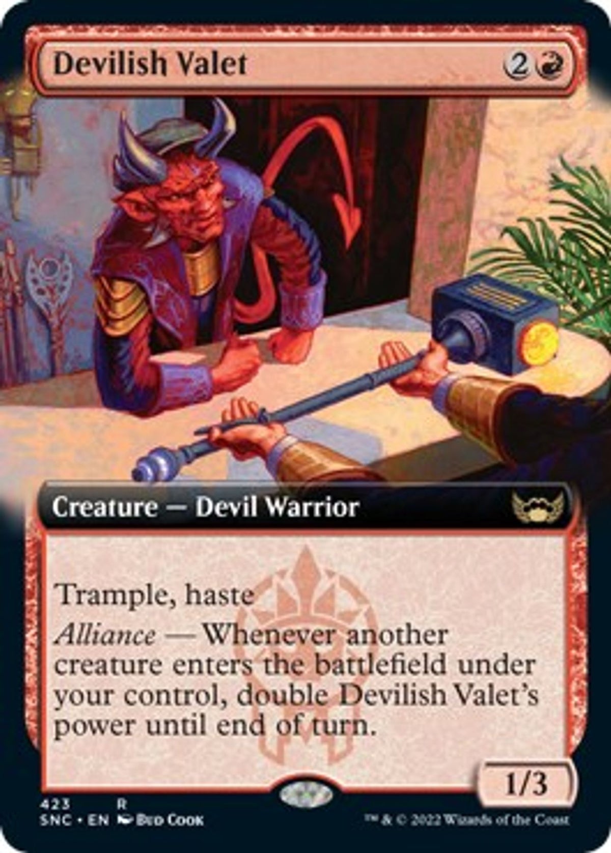 Devilish Valet (Extended Art) - Streets of New Capenna