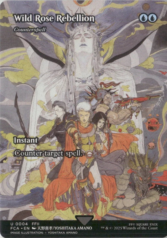 Scan Image | Wild Rose Rebellion - Counterspell (Showcase) - FINAL FANTASY: Through the Ages | [21445806]
