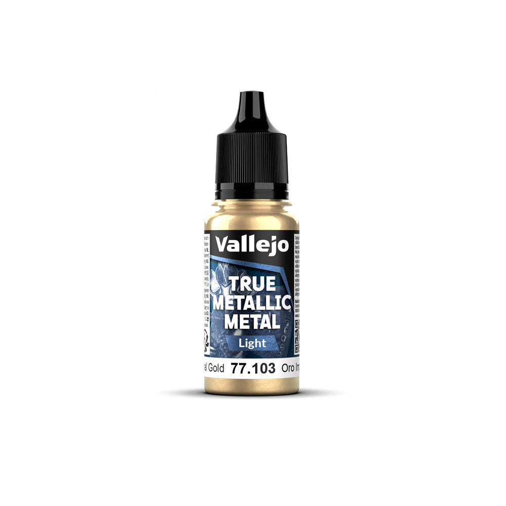 Vallejo - True Metallic Metal - Imperial Gold 18ml