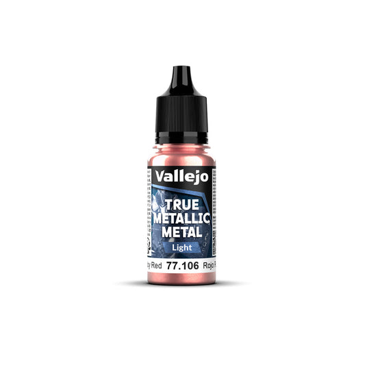 Vallejo - True Metallic Metal - Ruby Red 18ml