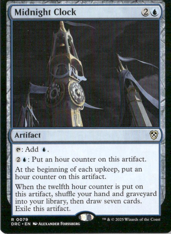 Midnight Clock - Commander: Aetherdrift