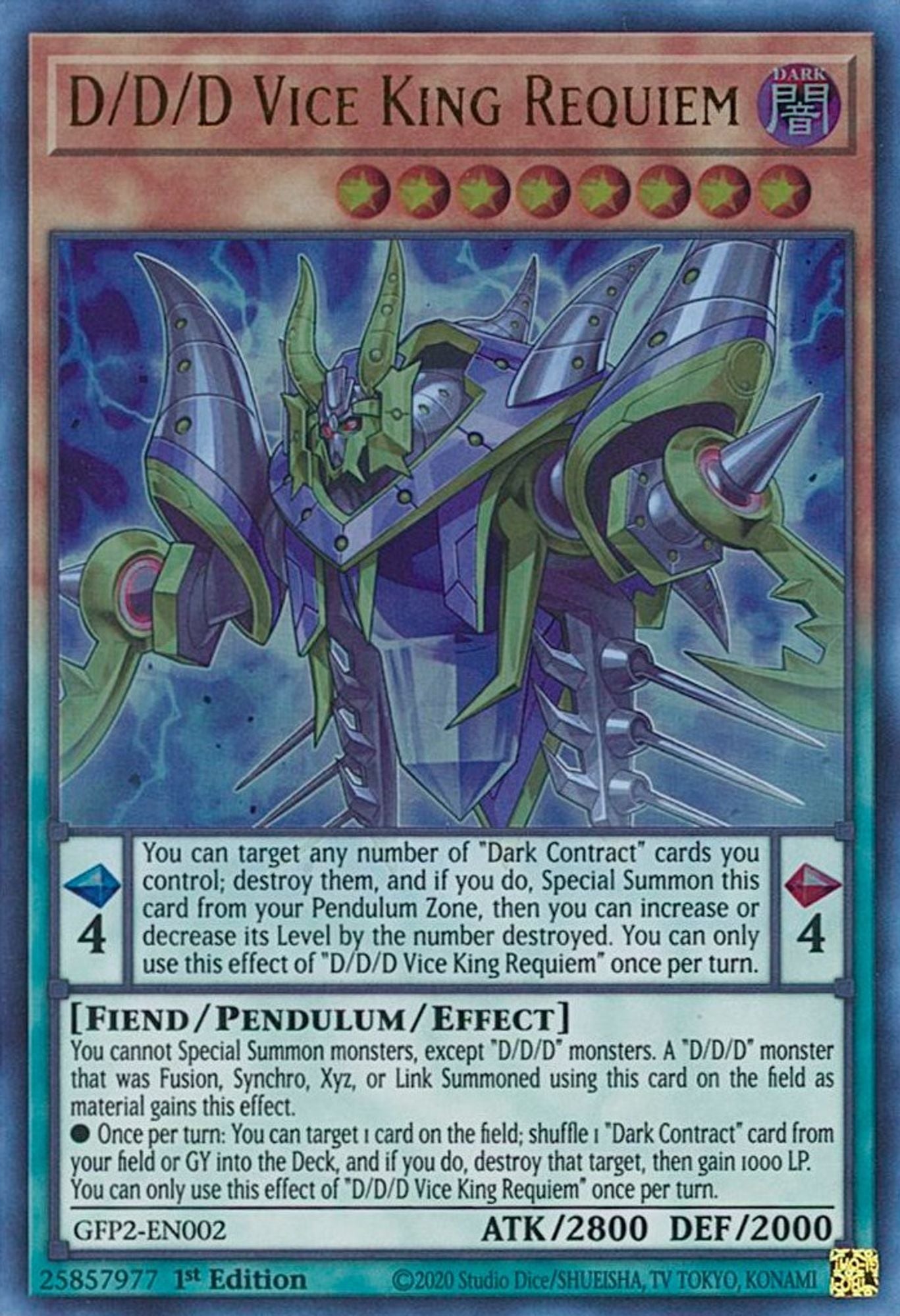 D/D/D Vice King Requiem