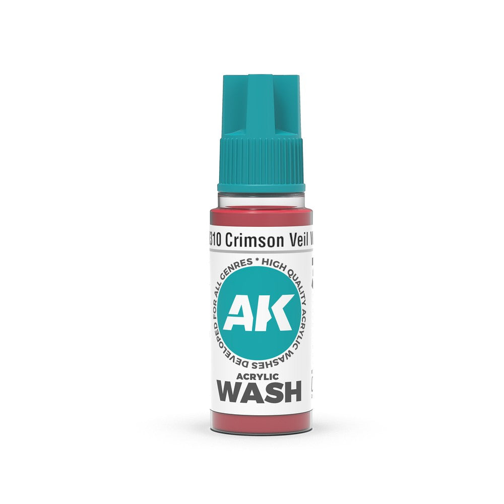 AK Interactive - Washes - Crimson Veil Wash 18ml