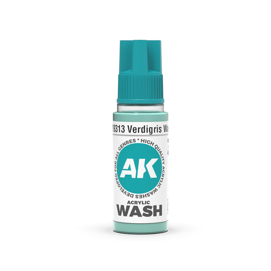 AK Interactive - Washes - Verdigris Wash 18ml