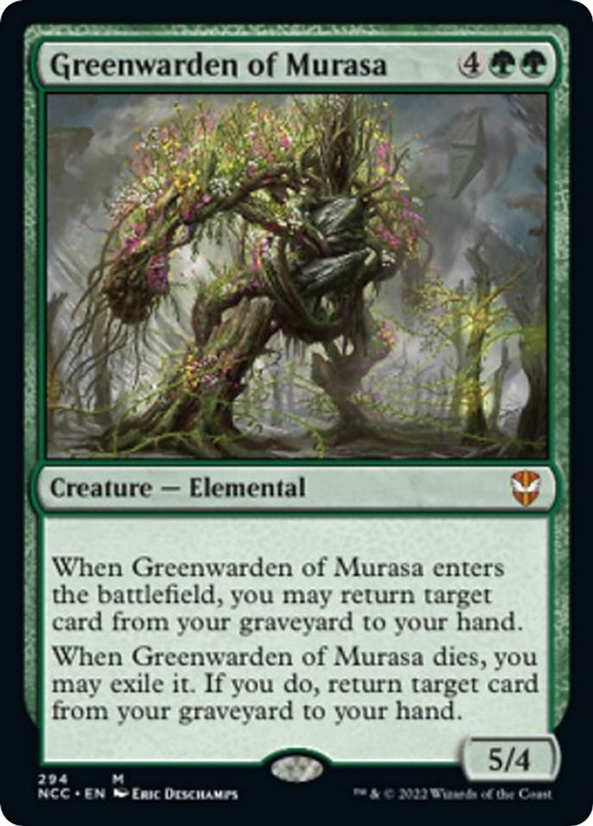 Greenwarden of Murasa - Commander: Streets of New Capenna