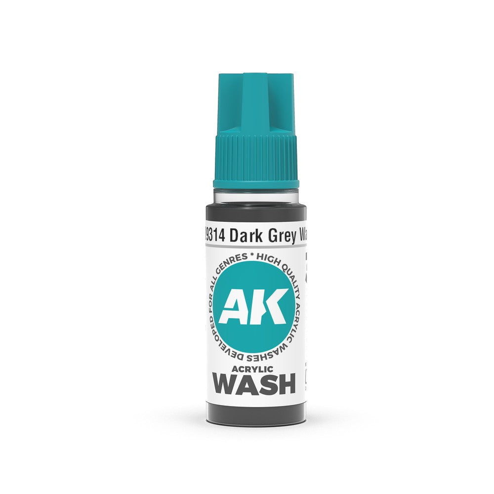 AK Interactive - Washes - Dark Grey Wash 18ml
