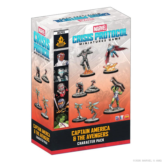 Marvel: Crisis Protocol – Captain America & the Avengers Character Pack