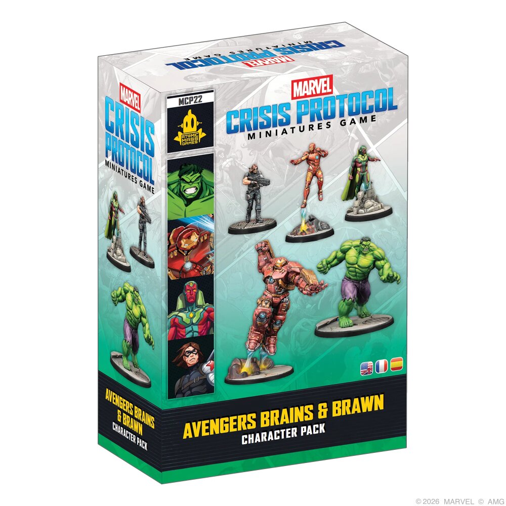 Marvel: Crisis Protocol – Avengers Brains & Brawn Character Pack