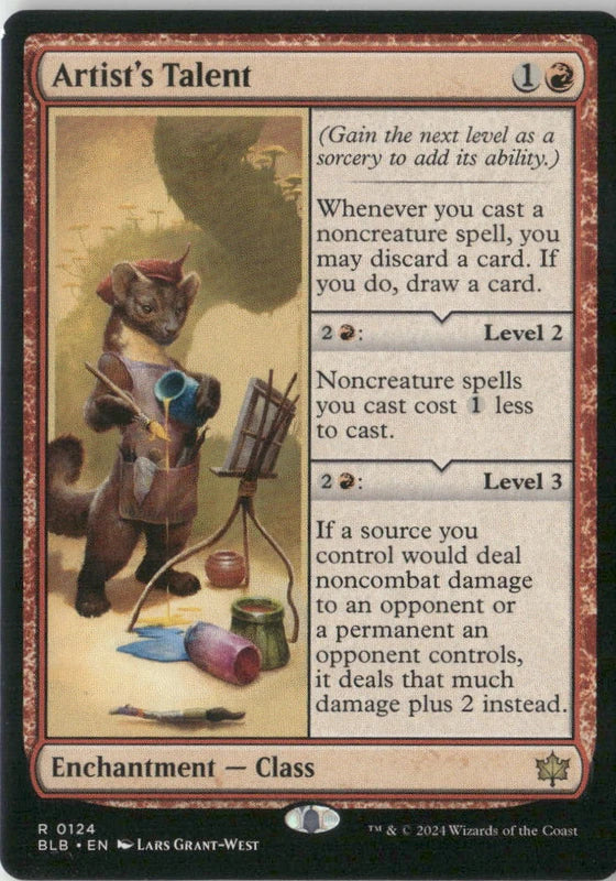Scan Image | Artist's Talent - Bloomburrow | [5522E73A]