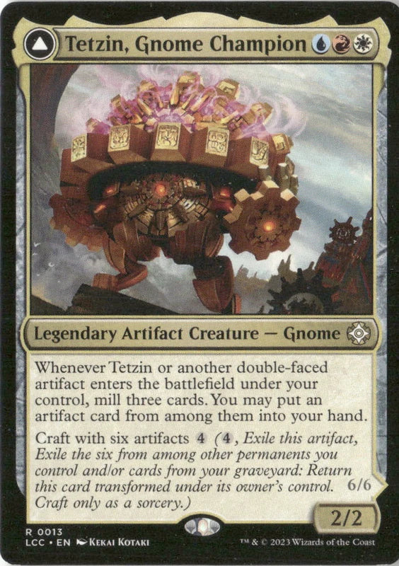 Tetzin, Gnome Champion - Commander: The Lost Caverns of Ixalan