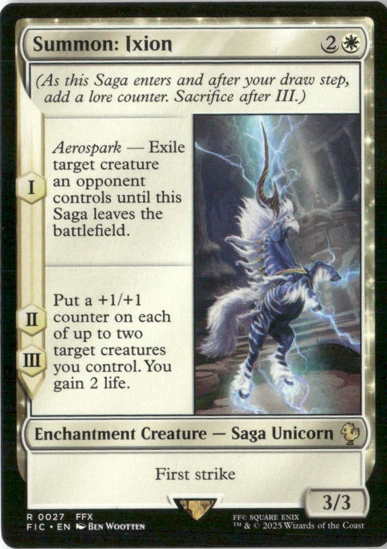 Summon: Ixion - Commander: FINAL FANTASY