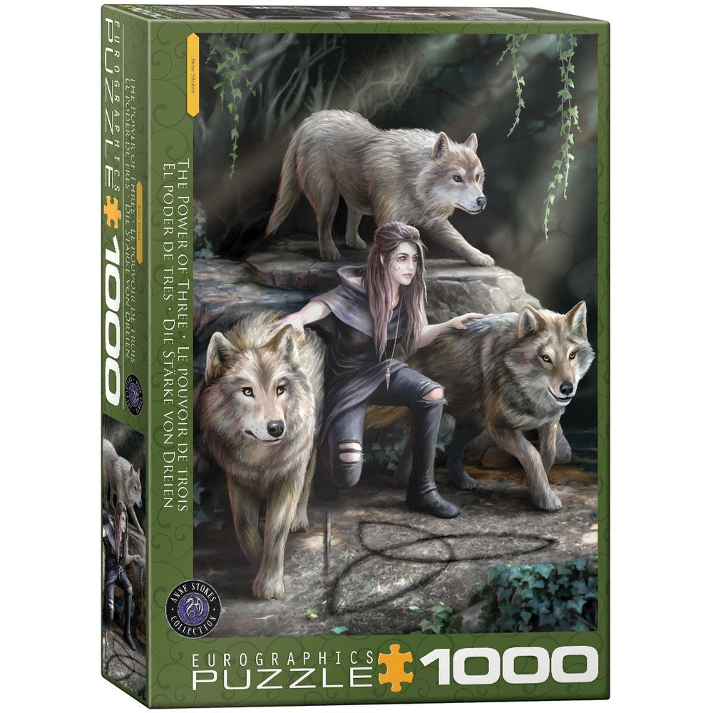 Puzzle - Eurographics - Anne Stokes; Power Of Three