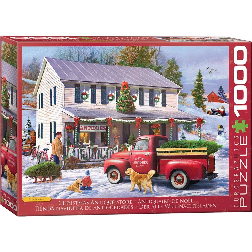 Puzzle - Eurographics - Antique Christmas Store 1000pc