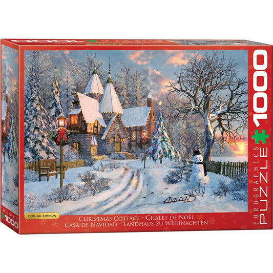 Puzzle - Eurographics - Christmas Cottage 1000pc
