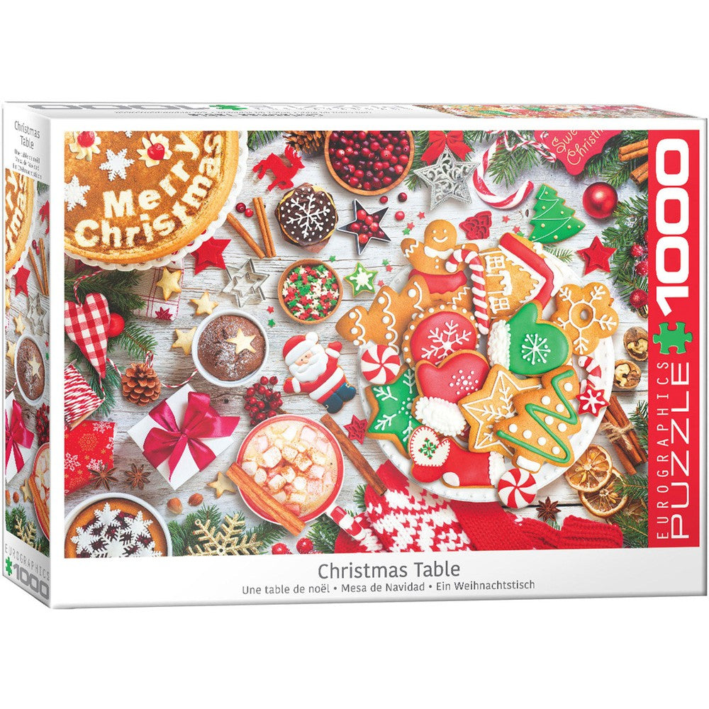 Puzzle - Eurographics - Christmas Table 1000pc