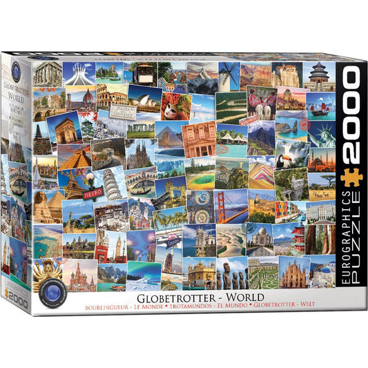 Puzzle - Eurographics - Globetrotter World 2000pc