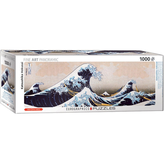 Puzzle - Eurographics - Great Wave Off Kanagawa Panor;