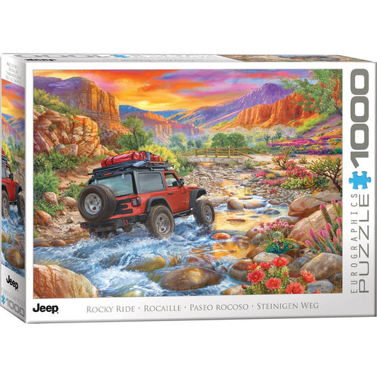 Puzzle - Eurographics - Jeep - Rocky Ride 1000pc