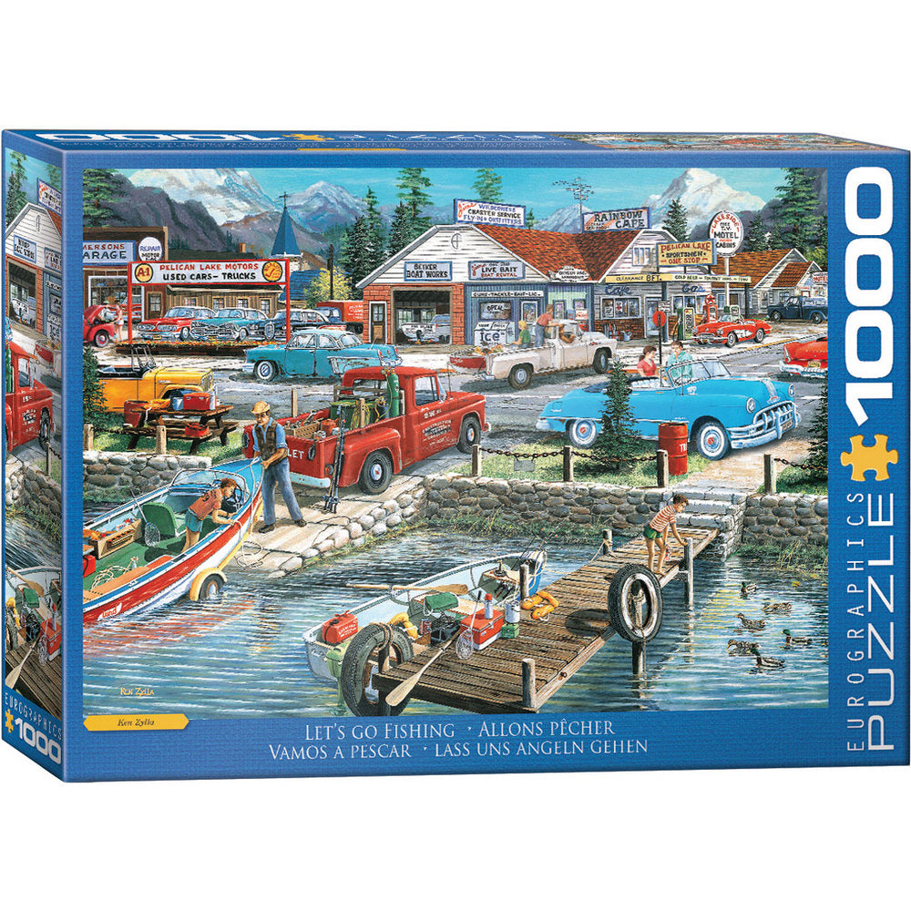 Puzzle - Eurographics - Let's Go Fishing 1000pc