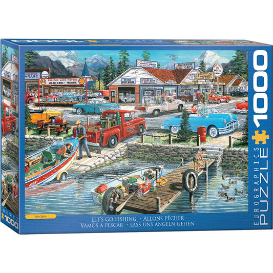 Puzzle - Eurographics - Let's Go Fishing 1000pc