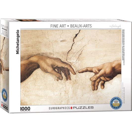 Puzzle - Eurographics - Michelangelo; Creation Of Adam