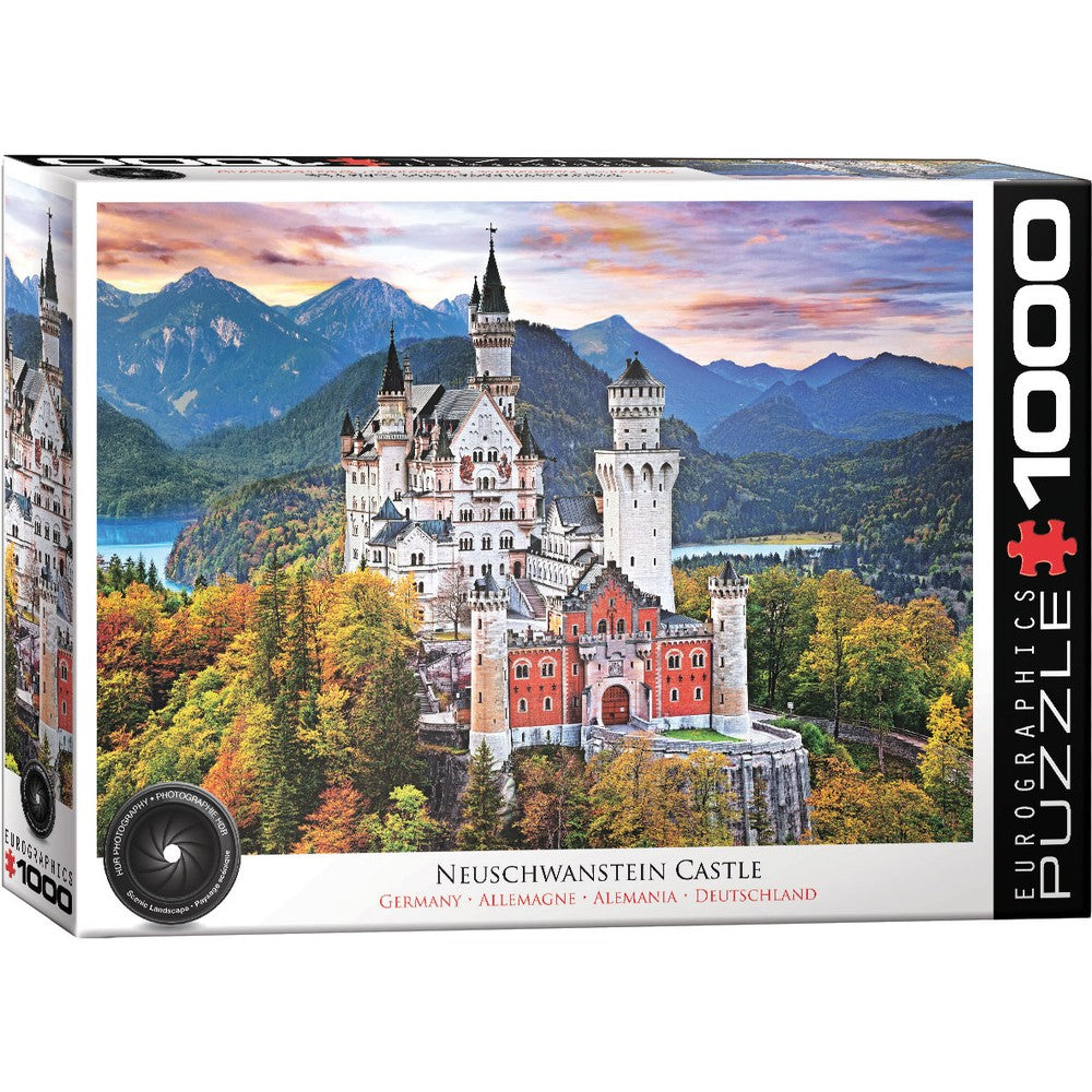 Puzzle - Eurographics - Neuschwanstein; Bavaria 1000pc