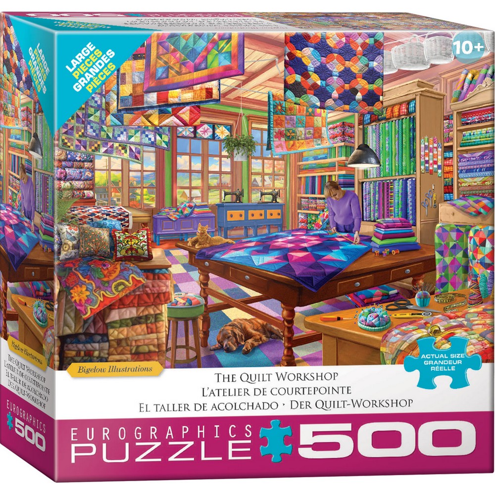 Puzzle - Eurographics - Quilt Workshop 500pcxl