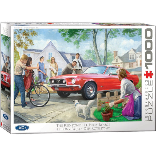 Puzzle - Eurographics - Red Pony Mustang 1000pc