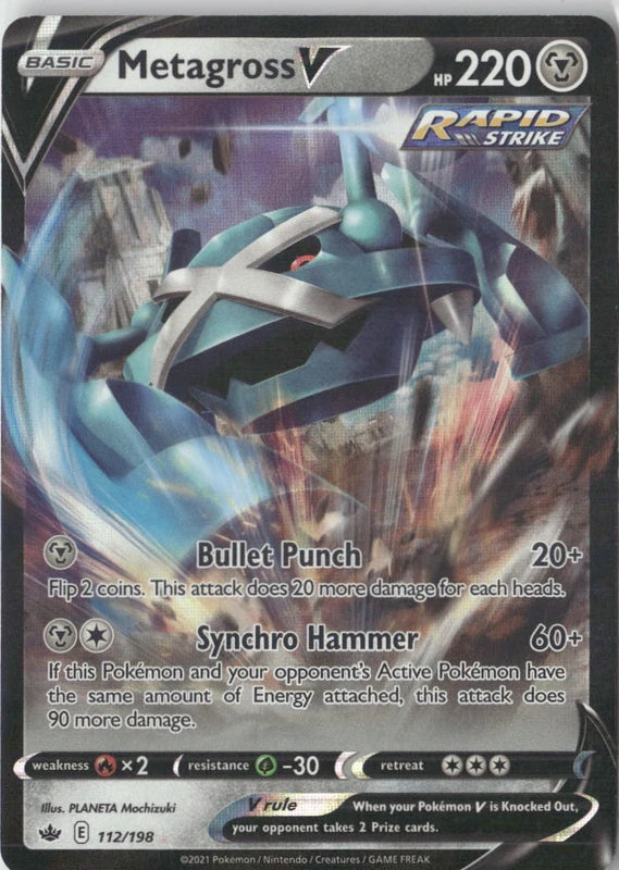 Metagross V - SWSH06: Chilling Reign